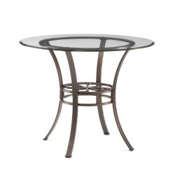 Southern Enterprises Lucianna Dining Table withGlass Top