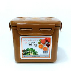 e-jen Kimchi Container Probiotic Fermentation with Inner Vacuum Lid (0.45 Gal/1.7L)