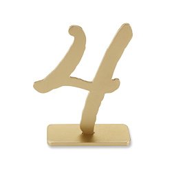 Kate Aspen ‘Good As Gold’ Classic Table Numbers, 1 to 6