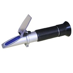 Magnum Media DUAL SCALE 0-32% Brix and 1.000-1.130SG Wort Refractometer RSG-100ATC Beer Home Brew