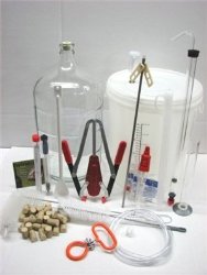 Ultimate Wine Making Equipment Kit – 6 Gallon Glass Carboy