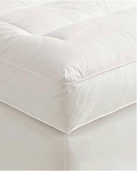 5″ King Goose Down Mattress Topper Featherbed / Feather Bed Baffled