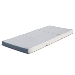 Best Price Mattress Tri-Fold Memory Foam Mattress Topper, 4-Inch