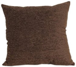 Brentwood 3438 Crown Chenille Floor Cushion, 24-Inch, Chocolate