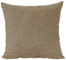 Brentwood 3438 Crown Chenille Floor Cushion, 24-Inch, Linen
