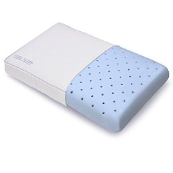 Classic Brands Cool Sleep Ventilated Gel Memory Foam Gusseted Pillow, King