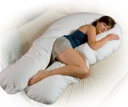 Comfort-U Total Body Pillow w/white case CU9000