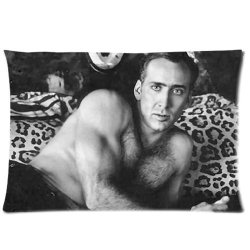 Custom Nicolas Cage Pillowcase Standard Size 20″X30″ Design Pillow Case Cover