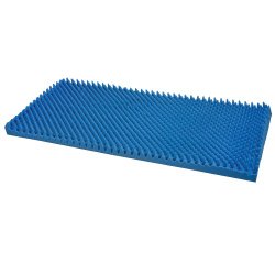 Duro-Med Convoluted Bed Pad Full-Size Bed Pad, Blue