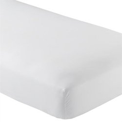 Fitted Sheet Premium Microfiber Twin Extra Long, Twin XL (White)