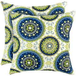 Greendale Home Fashions Indoor/Outdoor Accent Pillows, Summer, Set of 2