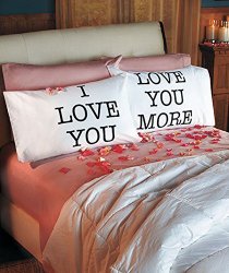 Love You & Love You More Pillowcases: V-day Gift