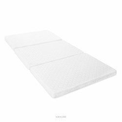 LUCID 3 Inch Folding Memory Foam Mattress – Twin Size