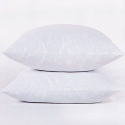 Puredown-18X18″-95% Feather 5% Down Square Pillow Insert-Pack of 2
