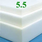 Queen 2 Inch Soft Sleeper 5.5 Visco Elastic Memory Foam Mattress Topper USA Made