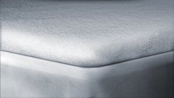 Rajlinen Luxury Terry Cotton Waterproof Mattress Protector Twin-XL Size (+17 Inch)Pocket Depth White Solid Fitted style Breathable Waterproof Membrane SafeRest Premium