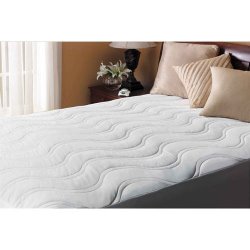 Sunbeam Premium Luxury Quilted Electric Heated Mattress Pad Queen Size