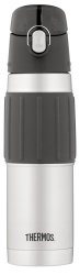 Thermos Vacuum Insulated 18 Ounce Stainless Steel Hydration Bottle, Stainless Steel