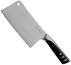 Utopia Kitchen 7″ Heavy Duty Stainless Steel Chopper/Cleaver/Butcher Knife, Multipurpose Use for Home Kitchen or Business (1-Pack)