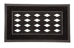 1 X Black Doormat Tray