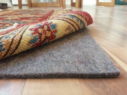 100% Felt Rug Pad – SAFE for all floors – Extra Thick – Add Cushion, Comfort and Protection (8′ x 10′)