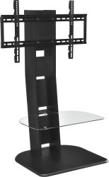 Altra Furniture Galaxy TV Stand with Mount for TVs Up to 50-Inch, Black Finish