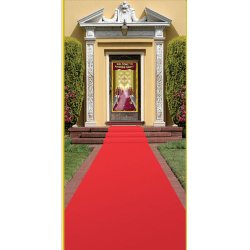 Beistle 50087 Red Carpet Runner, 24-Inch by 15-Feet