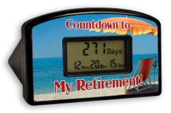 BigMouth Inc Countdown Timer – Retirement Red Chair (Blister)