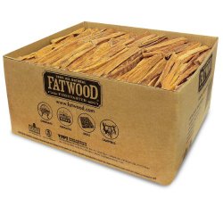 Fatwood Firestarter 9951 1.25 Cubic Feet Fatwood for Fireplace in Bulk Box, 50-Pound