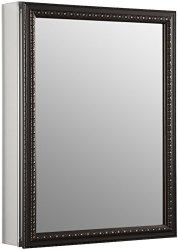 Kohler K-2967-BR1 Aluminum Cabinet with Oil-Rubbed Bronze Framed Mirror Door, Oil-Rubbed Bronze