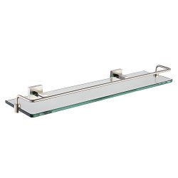 Kraus KEA-14445BN Aura Bathroom Accessories – Shelf with Railing Brushed Nickel