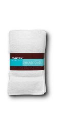 Martex Hand Towels, White, 12-Pack