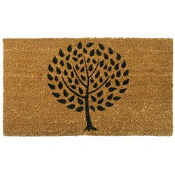 Rubber-Cal “Modern Landscape” Contemporary Doormat, 18 by 30-Inch