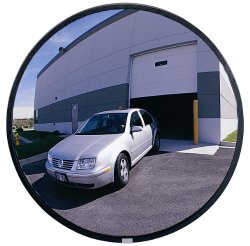 See All NO8 Circular Glass Heavy Duty Outdoor Convex Security Mirror, 8″ Diameter (Pack of 1)