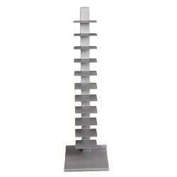 SEI Metal Spine-Style Book Tower