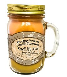 Smell My Nuts Scented 13 oz Mason Jar Candle – Made in the USA by Our Own Candle Company