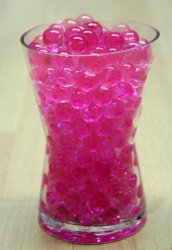 1 X Water Pearls-PINK-Centerpiece Wedding Tower Vase Filler-makes 6 gallons (8 oz.pack)