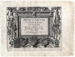 13 Rare Antique Prints-GARDEN DESIGN-ARCHITECTURE-Hans Vredeman de Vries-1615