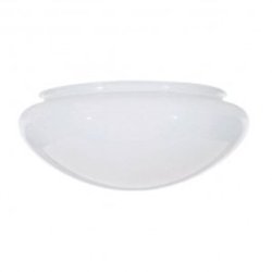 7.5-Inch White Bowl Glass Shade – 5-7/8-Inch Fitter Opening