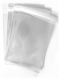 8 x 10 Clear Cello Bags Resealable 100 Pack