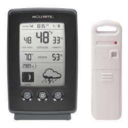 AcuRite 00829 Digital Weather Station with Forecast/Temperature/Clock/Moon Phase
