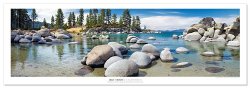Award Winning Landscape Panoramic Art Print Poster: Lake Tahoe