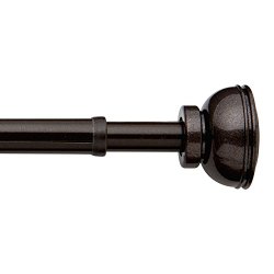 Bali Blinds Dec Spring Tension Rod, 24 by 36-Inch, Bronze