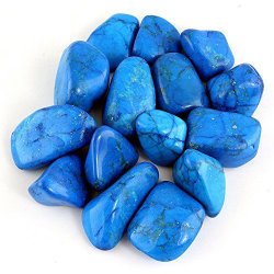 Crystal Allies Materials – Tumbled Blue Howlite