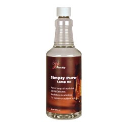 Firefly Candle and Lamp Oil – 32 oz – Smokeless & Odorless – Simply Pure – Ultra Clean Burning – Liquid Paraffin – Highest Purity Available