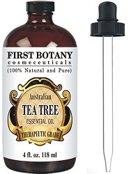 First Botany Cosmeceuticals Australian Tea Tree Oil, 4 fl. oz. with Glass Dropper
