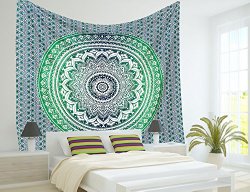 Indian Mandala Tapestry Hippie Hippy Wall Hanging Throw Bedspread Dorm Tapestry Decorative Wall Hanging