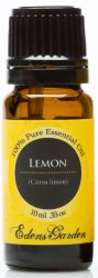 Lemon 100% Pure Therapeutic Grade Essential Oil- 10 ml