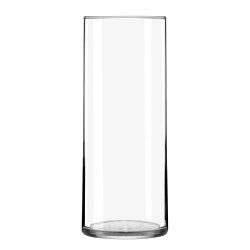 Libbey Cylinder Vase, 8.75-Inch, Clear, Set of 12