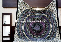 Mandala Tapestries, Indian Bedspread, Bohemian Tapestries, Wall Hanging, Beach Blanket